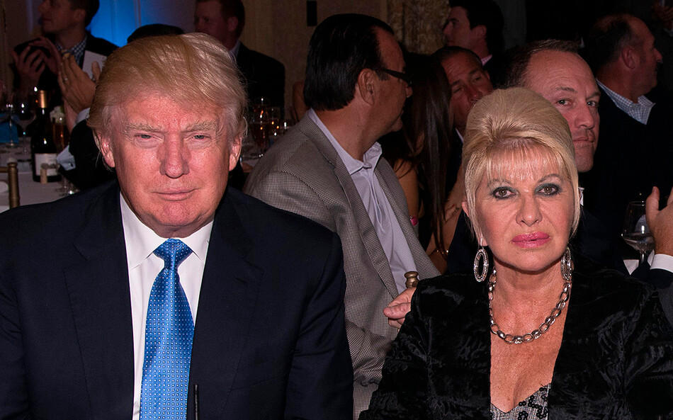 Дональд и Ивана Трамп