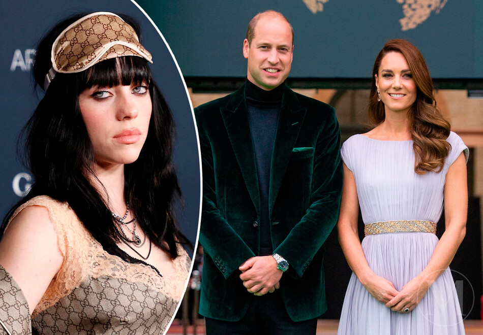 Билли Айлиш выступит на церемонии Earthshot Prize принца Уильяма и Кейт Миддлтон в Бостоне