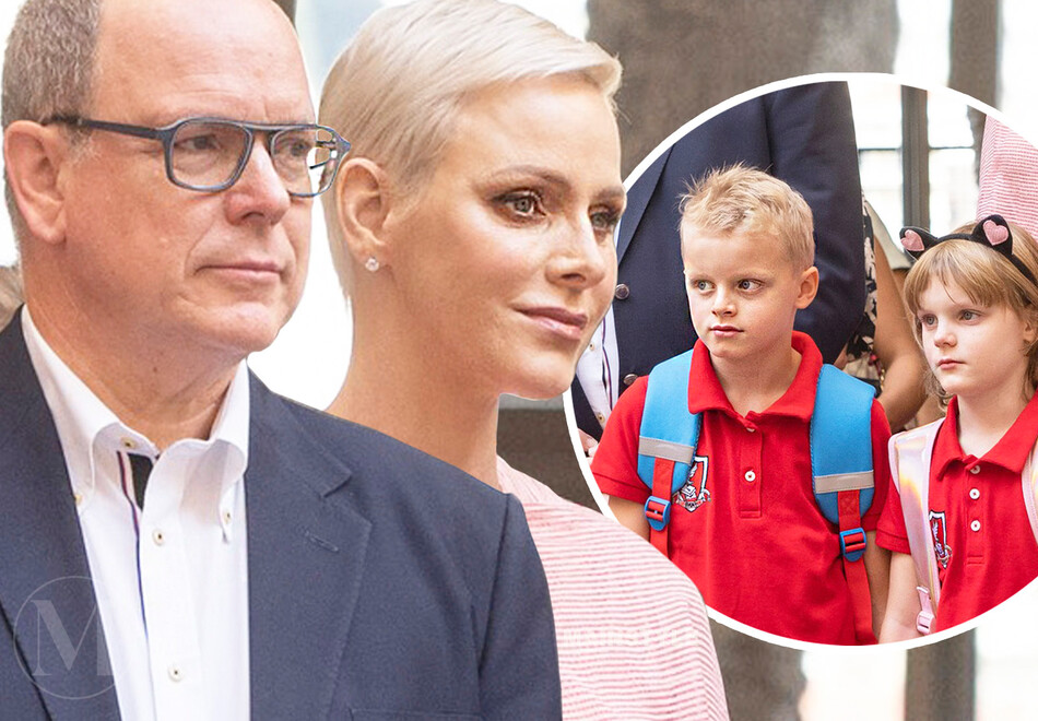 Дети принцессы Шарлин и князя Альбера II пошли во второй класс