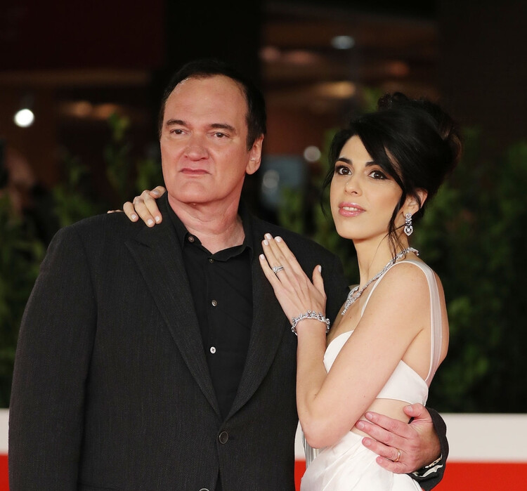 Квентин Тарантино с женой