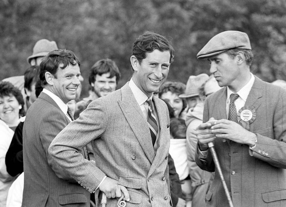 Принц Чарльз и Хью ван Катсем