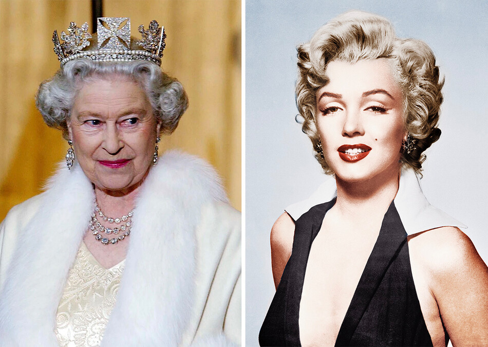 Две звезды: история о том, как впервые встретились королева Елизавета II и Мэрилин Монро