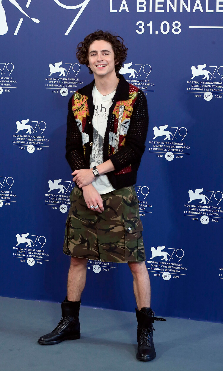 Тимоти Шаламе в Celine