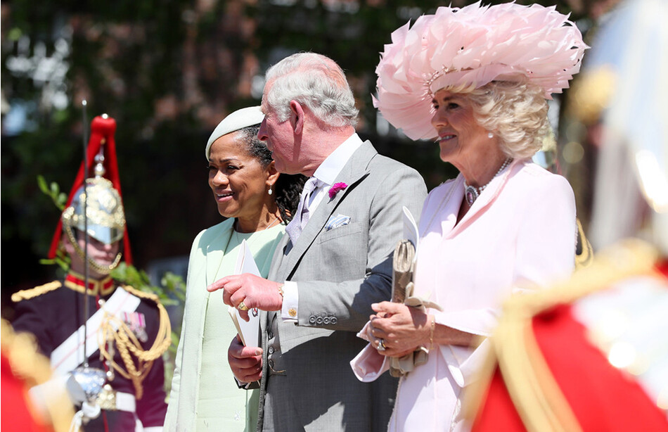 Дория Рэгланд, принц Чарльз и Камилла Паркер-Боулз