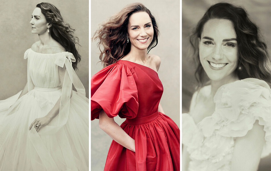 Какой из трёх портретов Кейт Миддлтон выбрали принц Уильям и дети