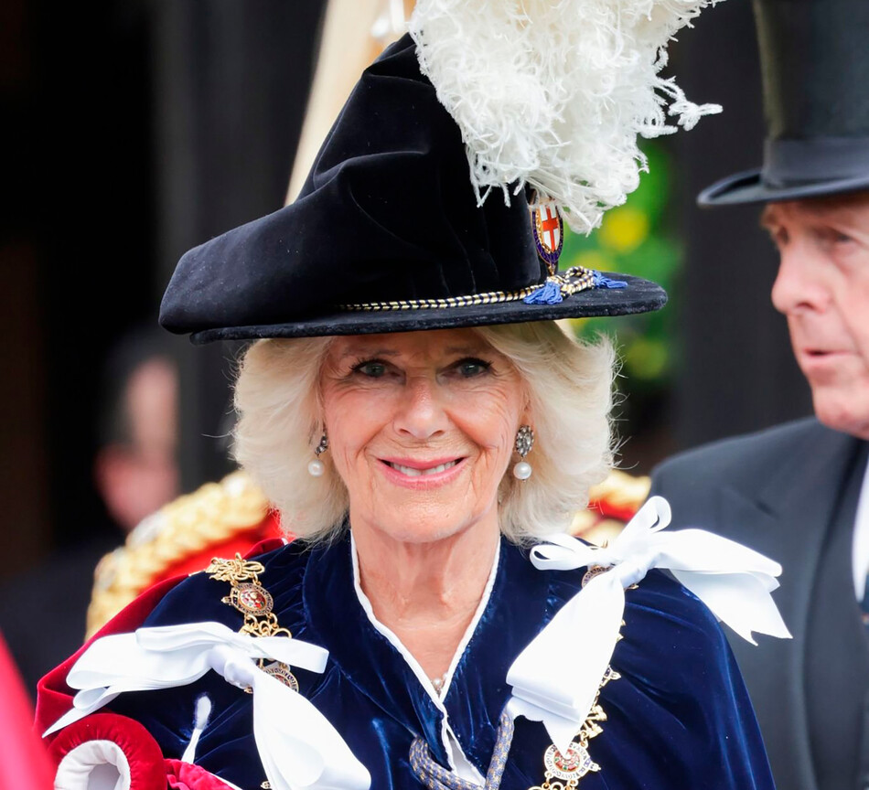 Камилла Паркер-Боулз стала дамой Благороднейшего ордена Подвязки, старейшего и самого почетного из рыцарских орденов Британии.