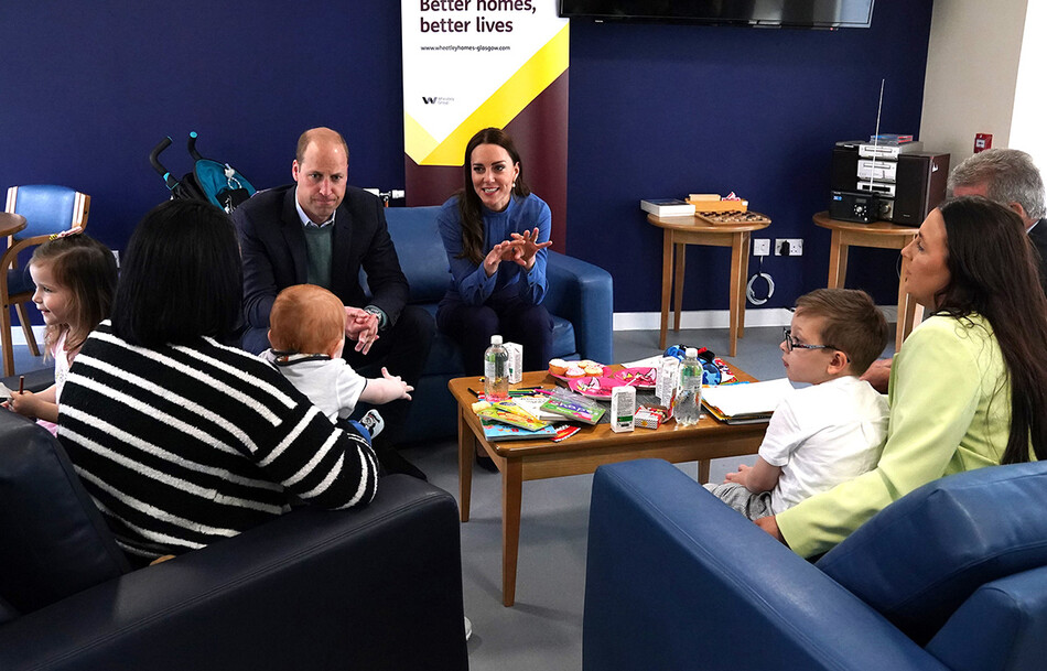 Кейт Миддлтон и принц Уильям приехали с двухдневным визитом в Шотландию