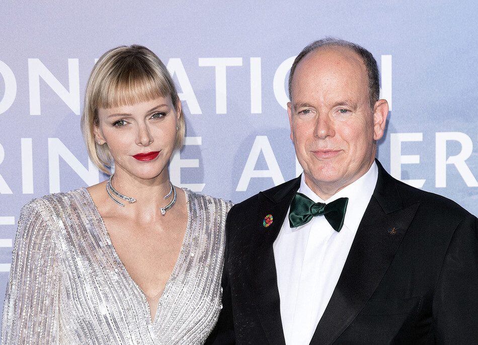 Принцесса Шарлен и князь Альбер II, 2020