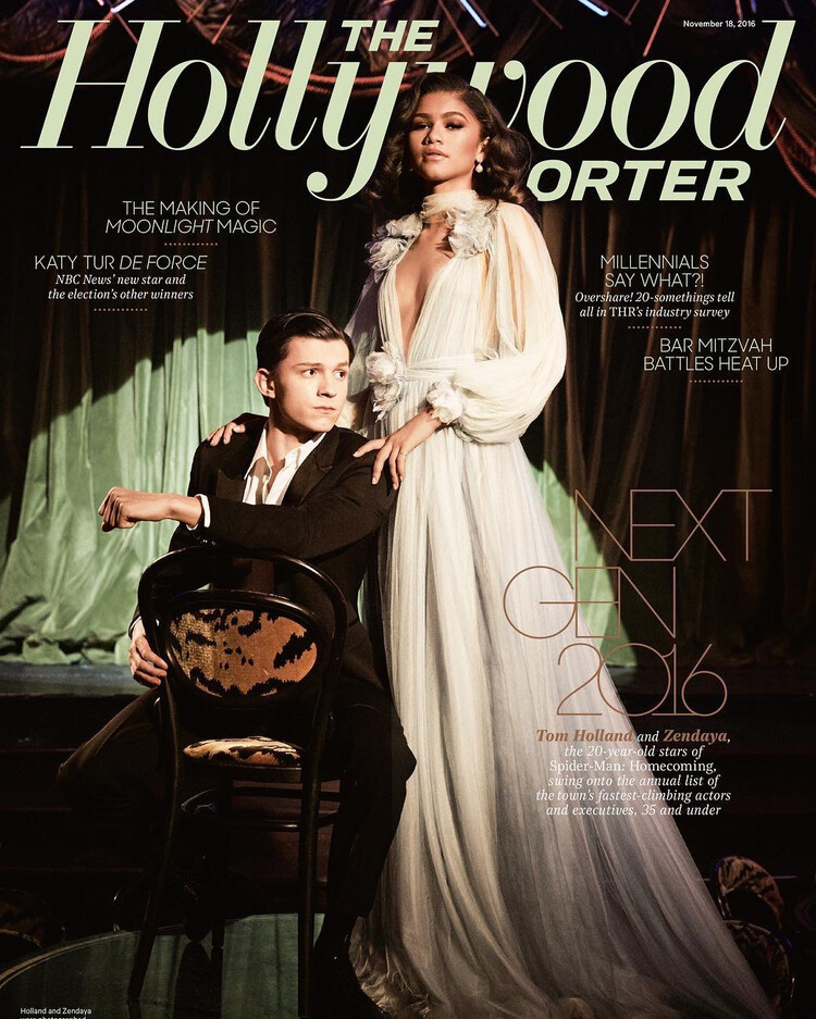 The Hollywood Reporter Том Холланд и Зендая