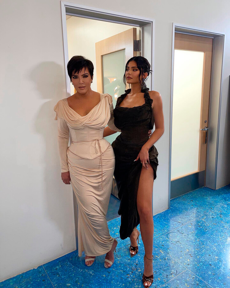 Крис Дженнер и Кайли Дженнер