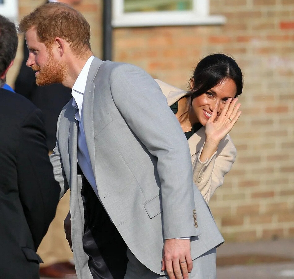 Принц Гарри и Меган Маркл папарацци