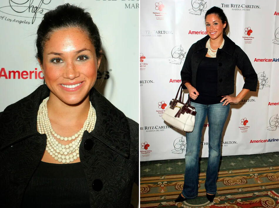 Меган Маркл посещает мероприятие Джорджа Лопеса/Великих поваров Лос-Анджелеса 09 ноября 2006 года в отеле Ritz-Carlton Marina del Rey в Марина-дель-Рей, Калифорния, США