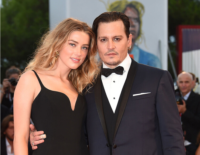 Джонни Депп и Эмбер Хёрд 