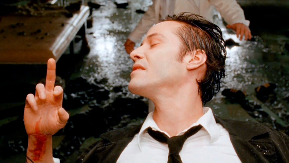 Киану Ривз в роли Константина в фильме «Константин: Повелитель тьмы», 2005 г.