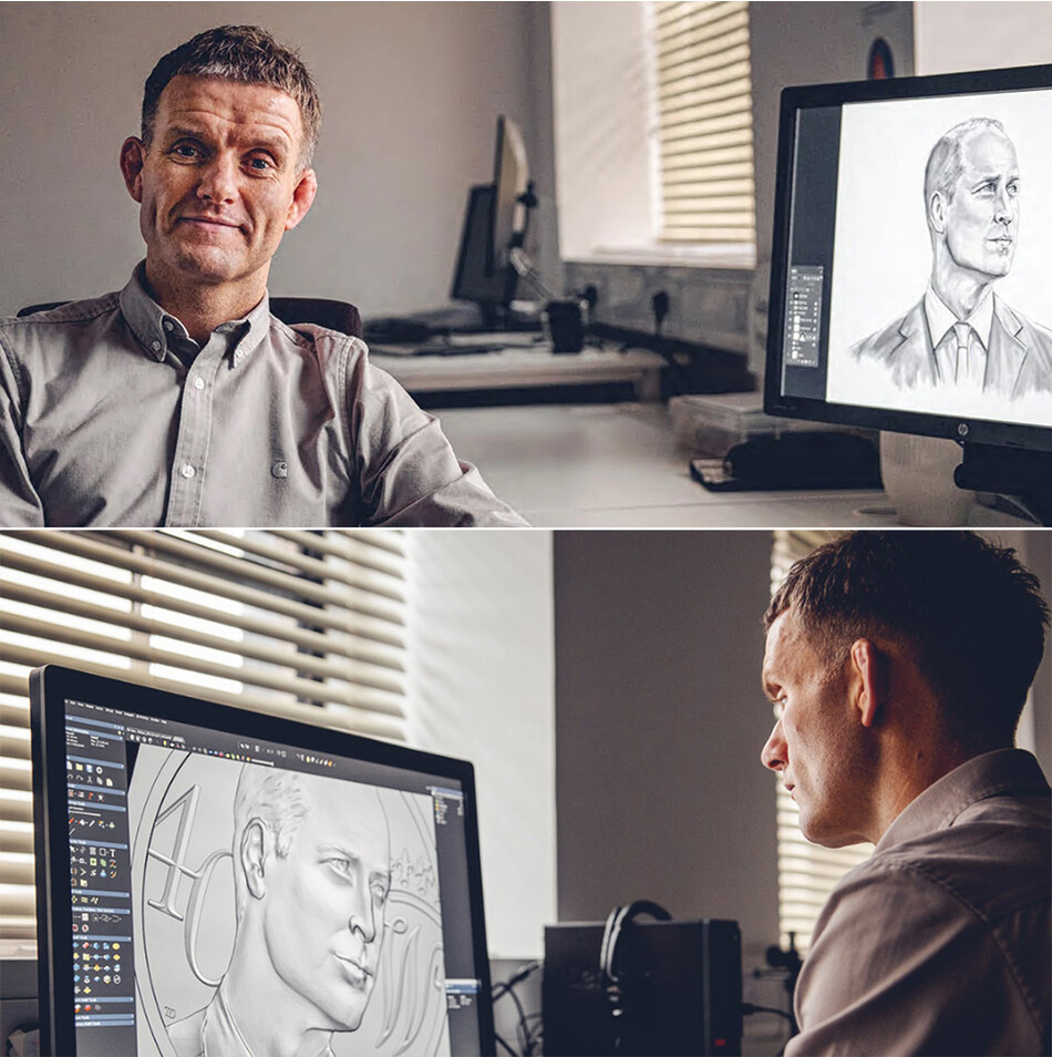 Томас Т. Дохерти, создатель дизайна проекта монет к 40-летию принца Уильяма