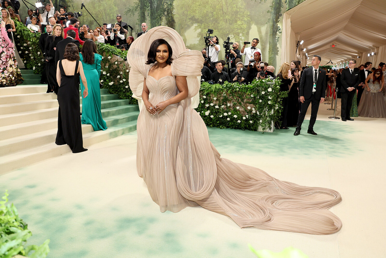 Минди Калинг Met Gala 2024