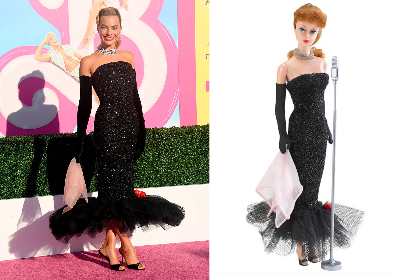 Вспоминаем образы Марго Робби в пресс-туре фильма «Барби»