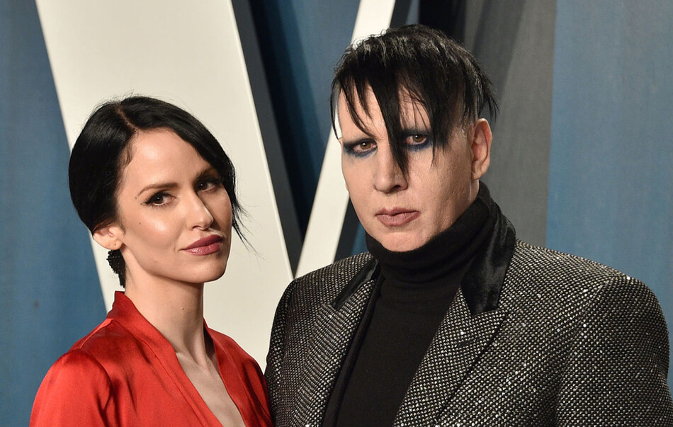 Линдси Юсич и Мэрилин Мэнсон