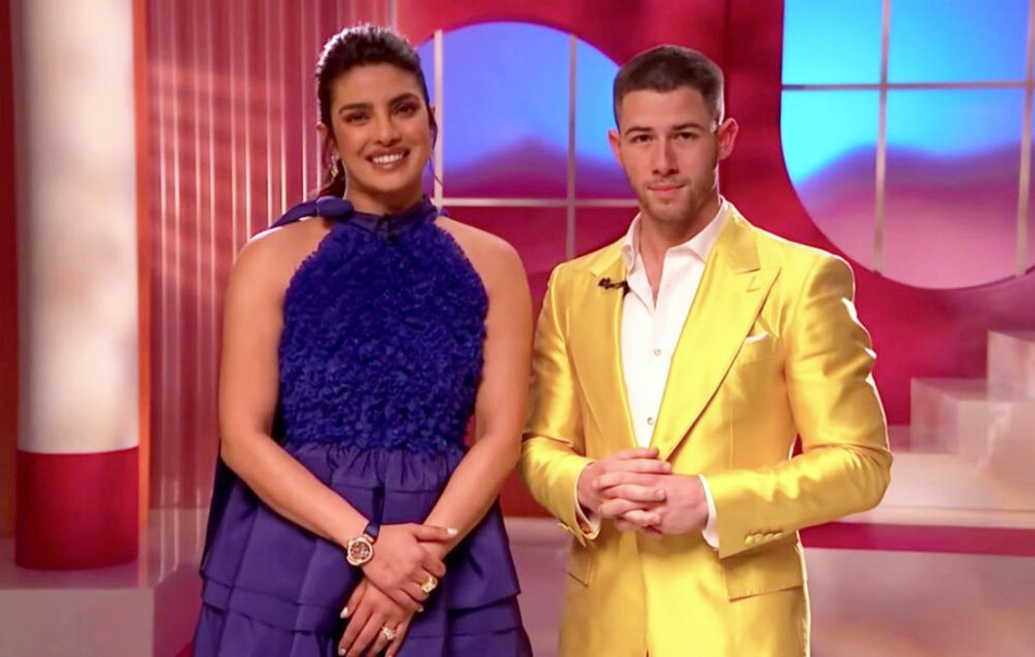 Оскар-2021 Приянка Чопра и Ник Джонас