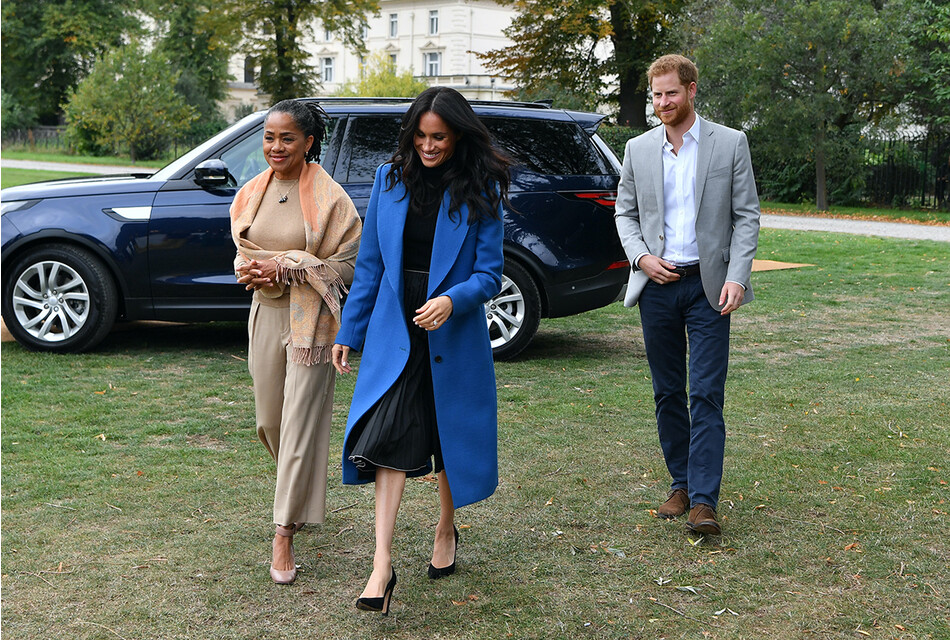 Дория Рэгланд, Меган Маркл и принц Гарри