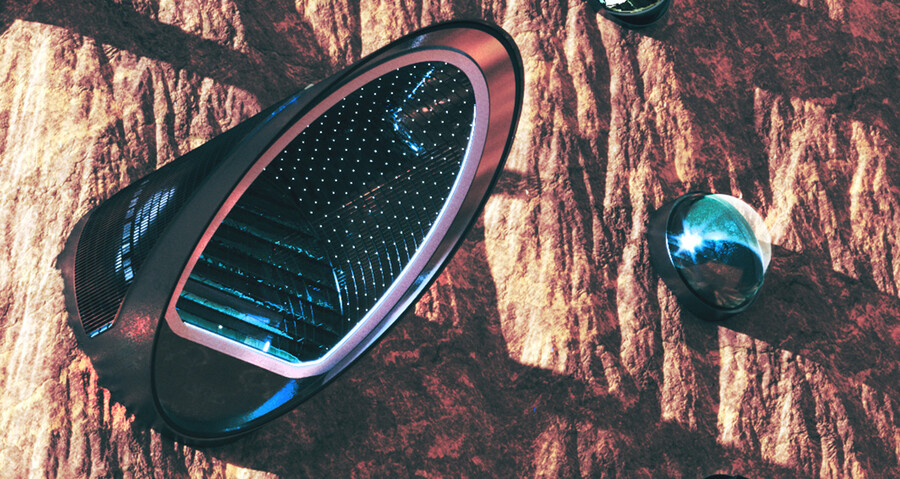 Концепт экологического города Nüwa Нюйва на красной планете