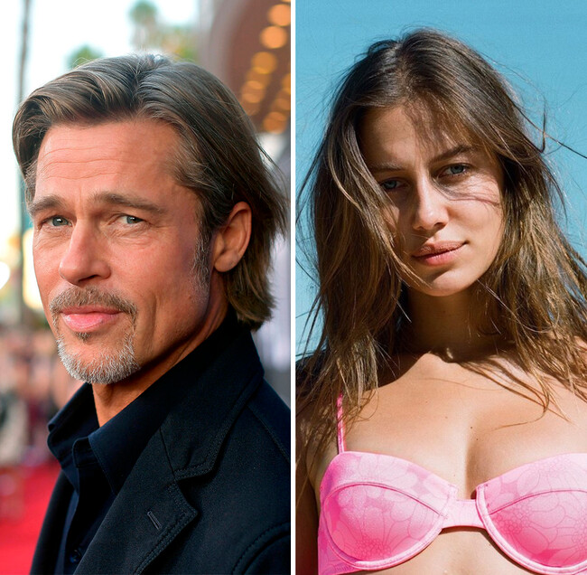 У Брэда Питта романс с моделью