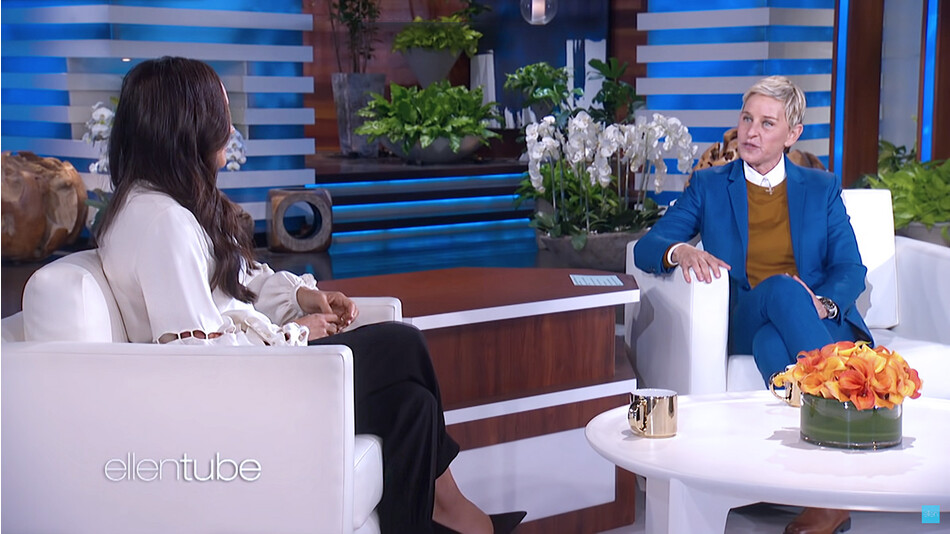 Меган Маркл и Эллен Дедженерес, 2021