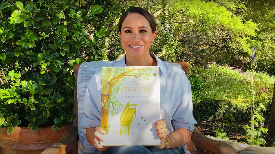 Меган Маркл книга Скамейка