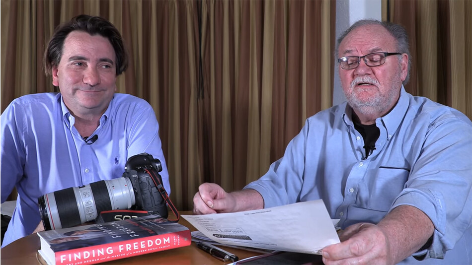 Томас Маркл и его близкий друг Карл Ларсен на их канале YouTube, 2022