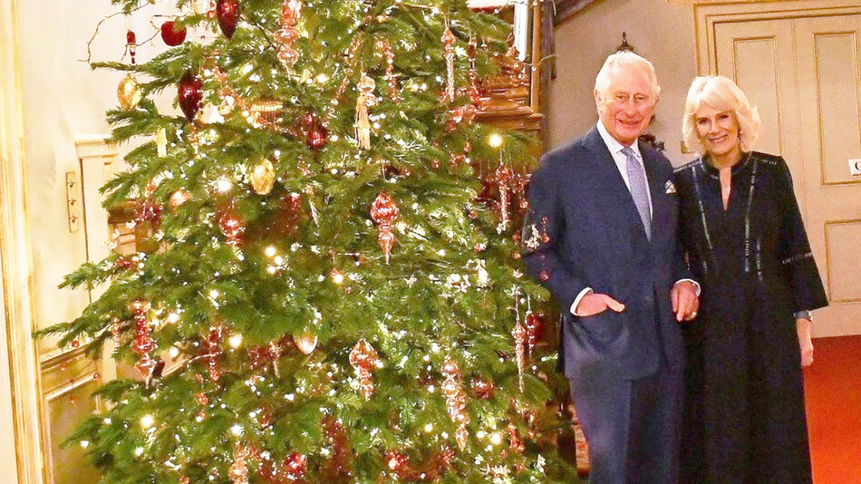 Виндзорский замок украшен к Рождеству и открыт для посещения туристами