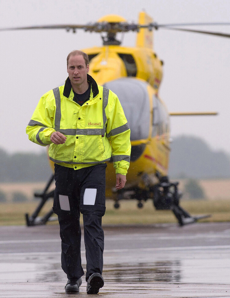 Принц Уильям профессия