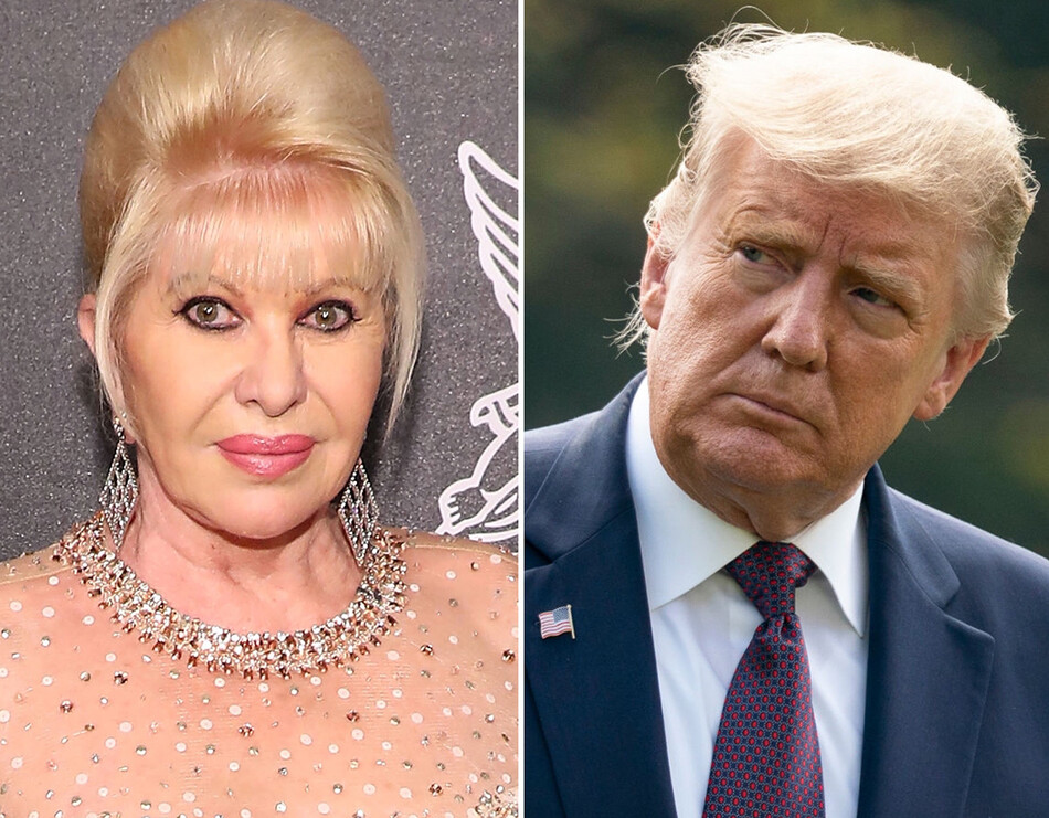 Дональд и Ивана Трамп