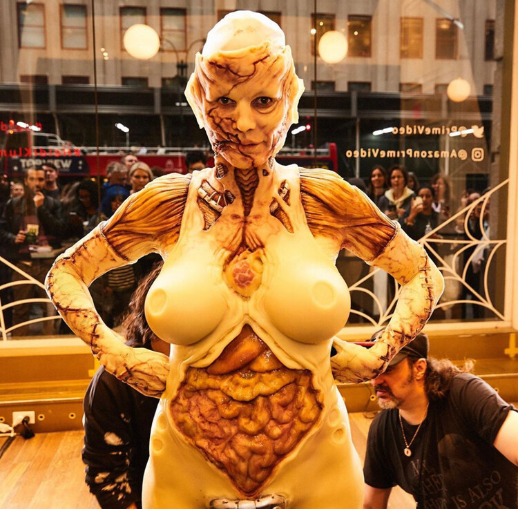 Костюм Хайди Клум на Хэллоуин в 2019 году