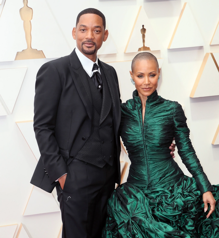 Уилл Смит и Джада Пинкетт-Смит на красной дорожке премии «Оскар»