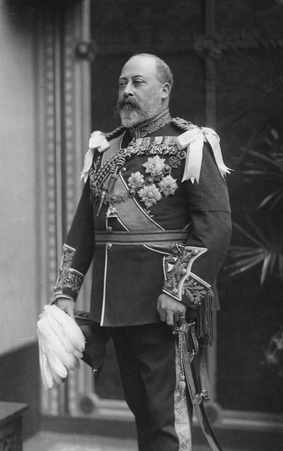 Эдуард VII в униформе