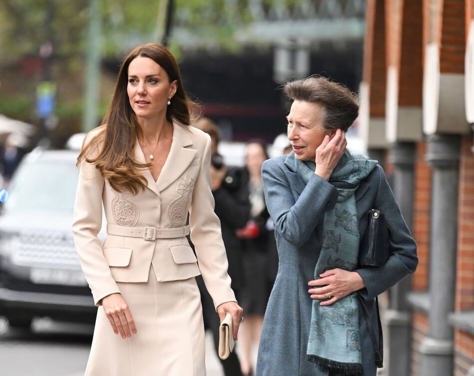 Кейт Миддлтон и принцесса Анна посещают королевский колледж акушеров и гинекологов, 2022