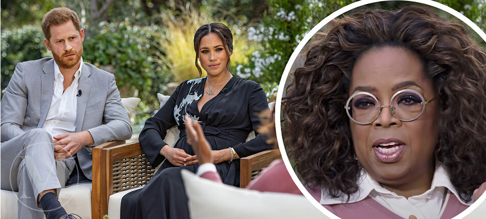 Интервью Меган Маркл и принца Гарри Опры Уинфри, 08 марта 2021 года на телеканале CBS