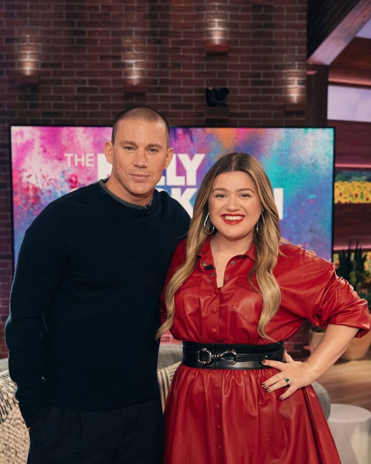 Ченнинг Татум на шоу Келли Кларксон