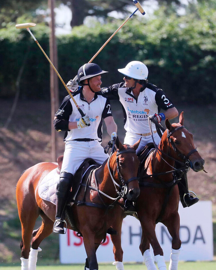 Начо Фигерас и принц Гарри