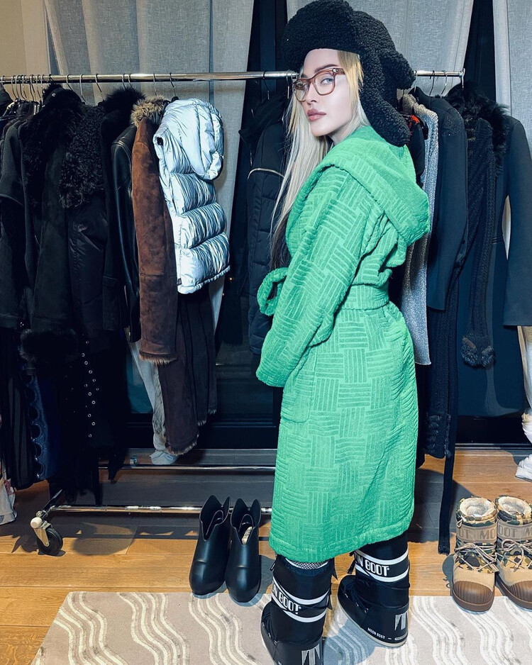 Мадонна устроила домашний показ мод