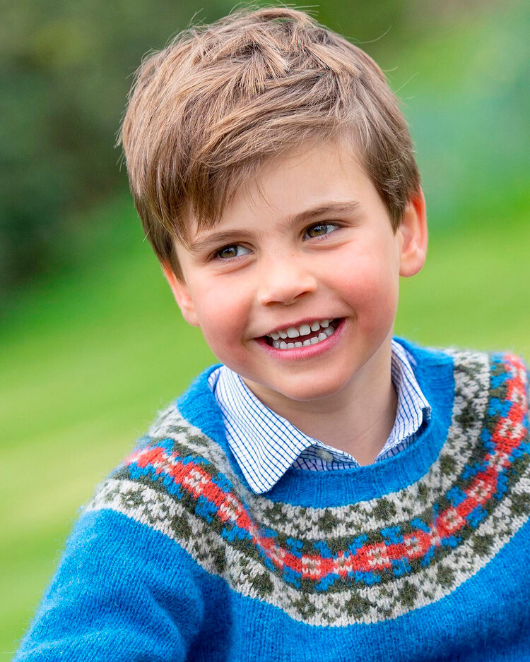 Принцу Луи исполнилось 5 лет