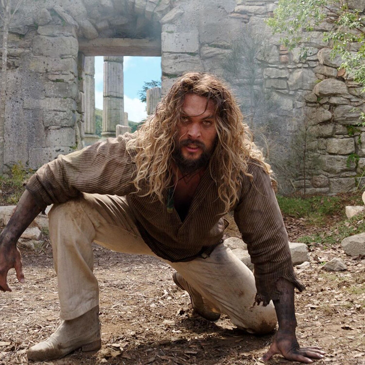 Джейсон Момоа в первой части фильма «Аквамен», 2018