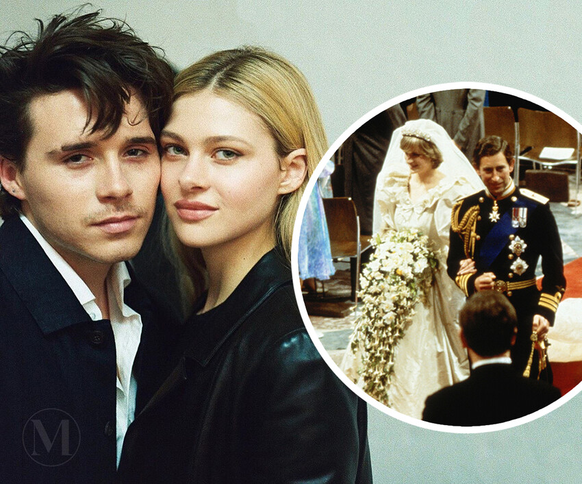 Бруклин Бекхэм и Никола Пельтц венчание