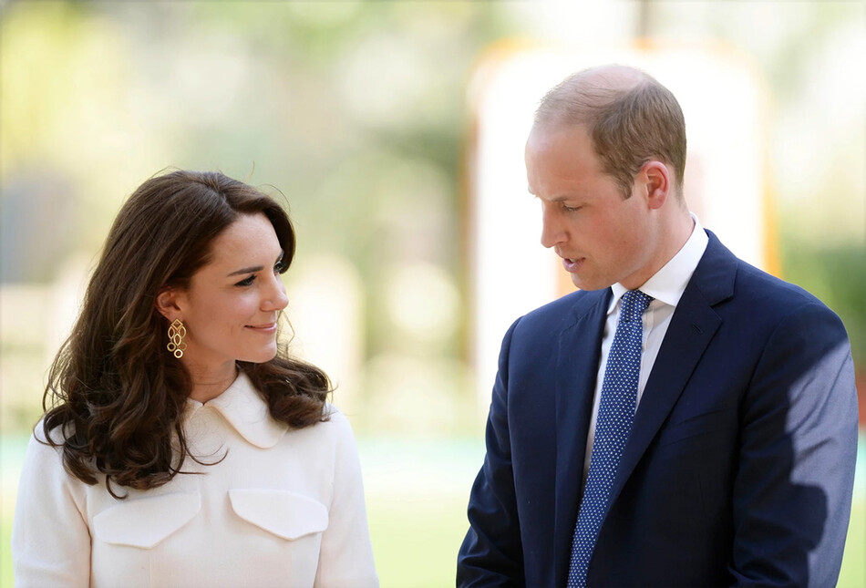 Кейт Миддлтон и принц Уильям, 2017