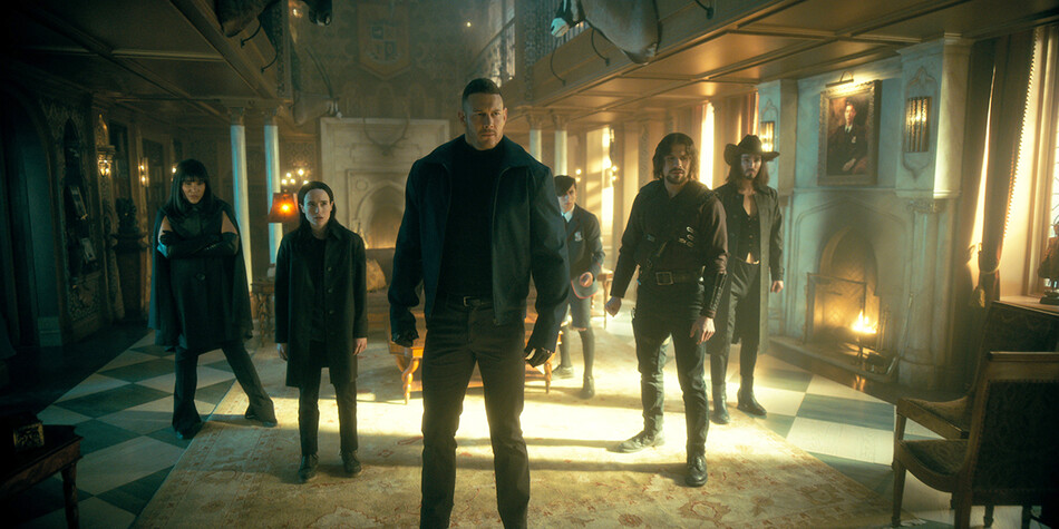 Кадр из сериала «Академия Амбрелла», 2022