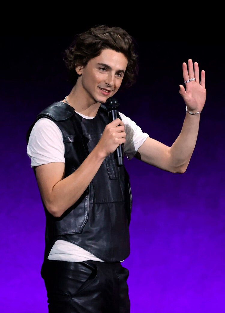 Тимоти Шаламе на CinemaCon, 2023