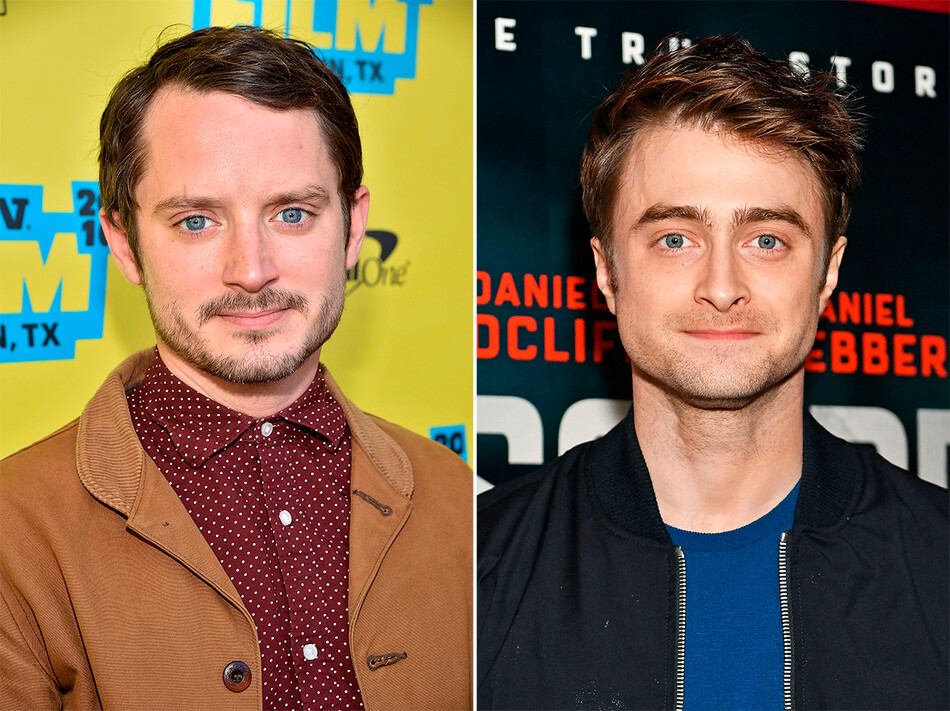 Элайджа Вуд и Дэниэл Рэдклифф