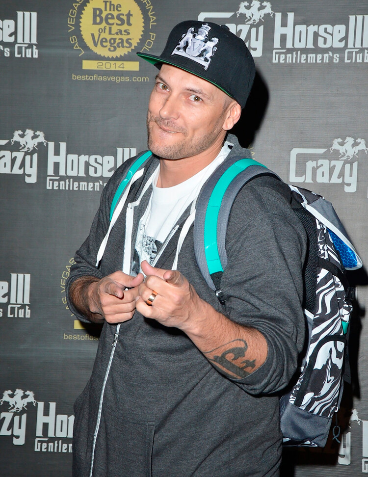 Кевин Федерлайн прибывает в джентльменский клуб Crazy Horse III, чтобы отпраздновать свой день рождения 12 марта 2016 г. в Лас-Вегасе, штат Невада