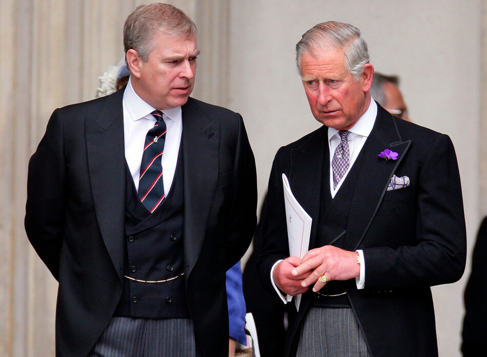 Принц Чарльз и принц Эндрю