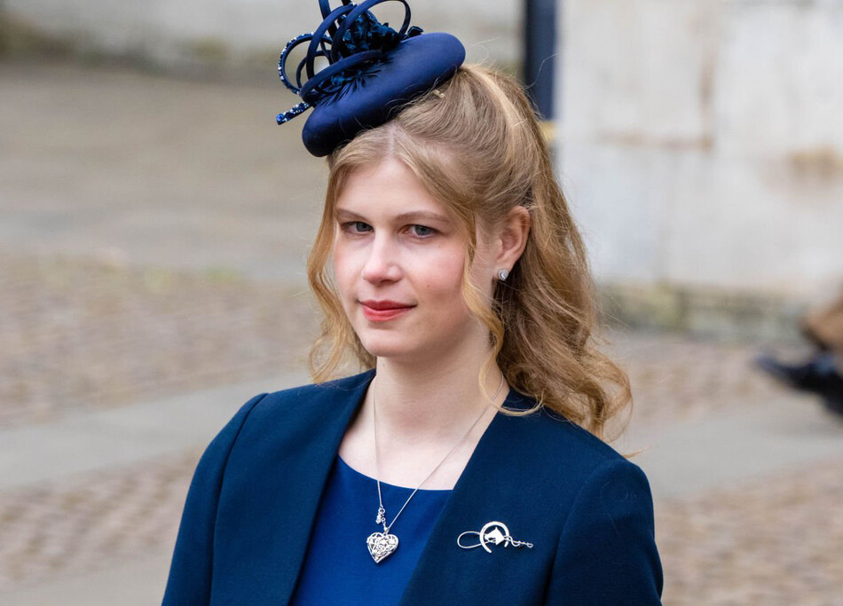 Леди Луиза Виндзор на поминальной службе принца Филиппа, 2022